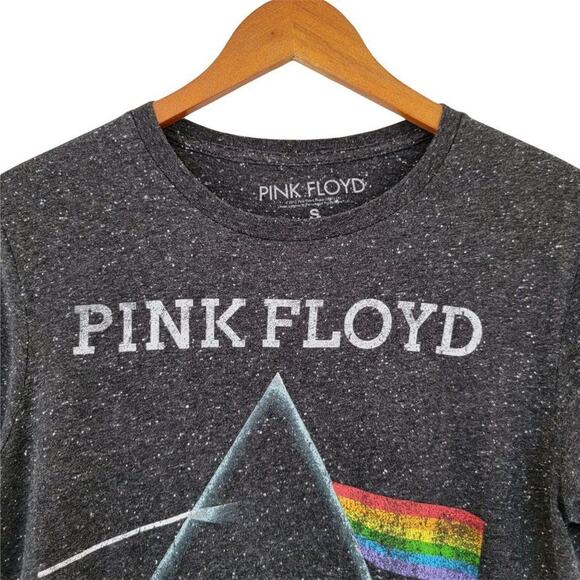 Pink Floyd Dark Side of the Moon Graphic T Shirt Unisex Size S Dark Heather Gray - Picture 2 of 11